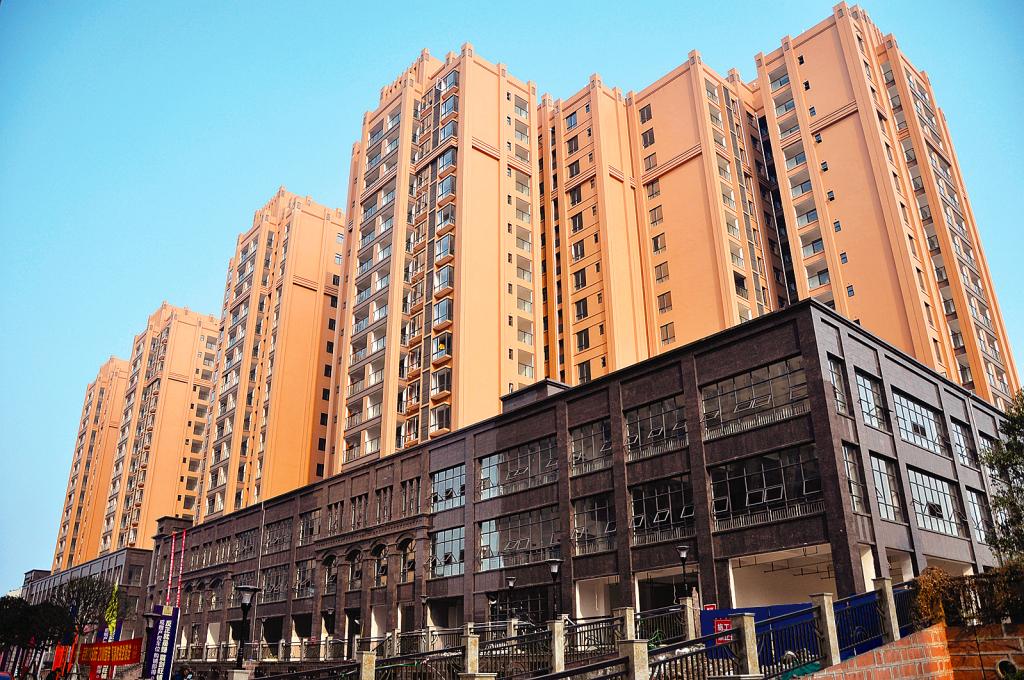 改造后的学街棚户区